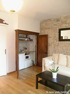 Paris Studio/T1 logements location appartements - cuisine (PA-3826) photo 1 de 4