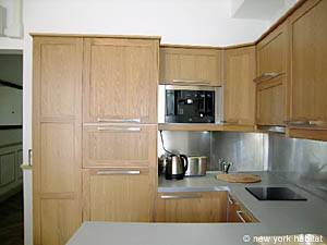 Paris 2 Zimmer wohnungsvermietung - k&uuml;che (PA-3827) photo 1 von 3