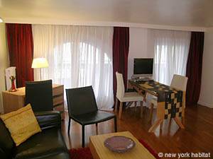 Par&iacute;s 1 Dormitorio alojamiento - sala (PA-3829) photo 6 de 9