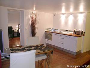 Par&iacute;s 1 Dormitorio alojamiento - sala (PA-3829) photo 7 de 9