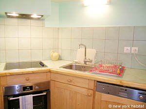 Par&iacute;s 2 Dormitorios - Loft - D&uacute;plex apartamento - cocina (PA-3837) photo 3 de 6
