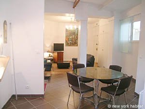 Par&iacute;s 2 Dormitorios - Loft - D&uacute;plex apartamento - sala (PA-3837) photo 2 de 9
