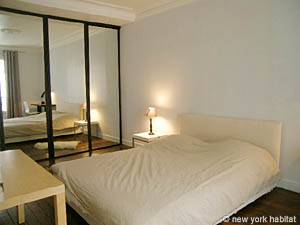 Par&iacute;s 1 Dormitorio apartamento - dormitorio (PA-3839) photo 1 de 7