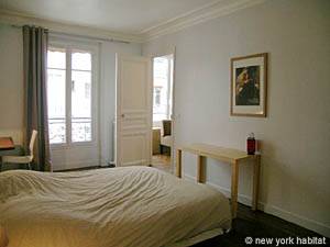 Par&iacute;s 1 Dormitorio apartamento - dormitorio (PA-3839) photo 4 de 7