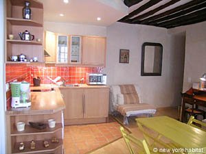 Paris Studio/T1 appartements location vacances - cuisine (PA-3843) photo 1 de 4