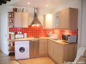 Paris Studio/T1 appartements location vacances - cuisine (PA-3843) photo 2 de 4