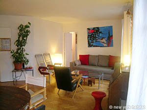 Paris T2 logements location appartements - s&eacute;jour (PA-3844) photo 5 de 10