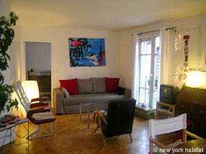 Paris T2 logements location appartements - s&eacute;jour (PA-3844) photo 6 de 10