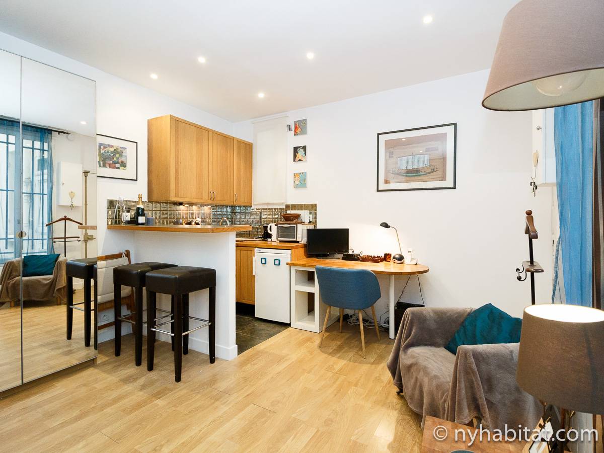 Paris - Studio apartment - Apartment reference PA-3846