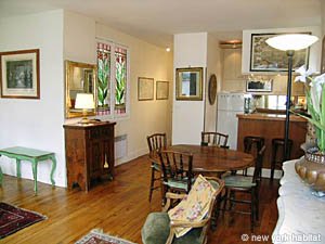 Paris T2 logements location appartements - s&eacute;jour (PA-3847) photo 5 de 10