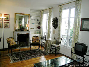 Paris T2 logements location appartements - s&eacute;jour (PA-3847) photo 7 de 10