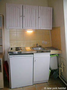 Paris Studiowohnung wohnungsvermietung - k&uuml;che (PA-3851) photo 1 von 2