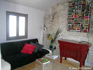 Paris T2 logements location appartements - s&eacute;jour (PA-3856) photo 4 de 12