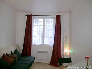 Paris Studio/T1 logements location appartements - s&eacute;jour (PA-3858) photo 2 de 6