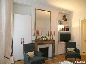 Paris 1 Bedroom apartment - living room (PA-3869) photo 4 of 7