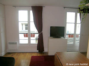 Paris T2 logements location appartements - s&eacute;jour (PA-3871) photo 6 de 8