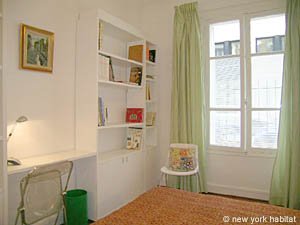 Par&iacute;s 1 Dormitorio apartamento - dormitorio (PA-3883) photo 2 de 5