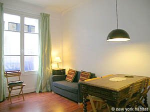 Par&iacute;s 1 Dormitorio apartamento - sala (PA-3883) photo 1 de 5