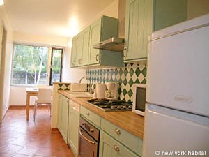 Paris 3 Zimmer wohnungsvermietung - k&uuml;che (PA-3884) photo 3 von 6