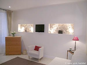 Paris Studio accommodation - living room (PA-3887) photo 3 of 6