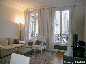 Paris 1 Bedroom accommodation - living room (PA-3895) photo 2 of 8