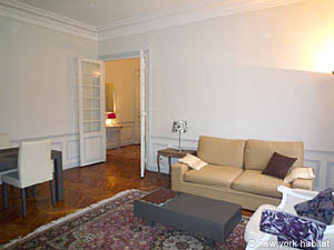 Paris 1 Bedroom accommodation - living room (PA-3895) photo 3 of 8
