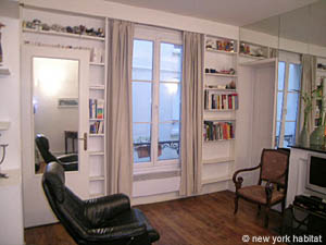 Paris 1 Bedroom apartment - living room (PA-3899) photo 6 of 6