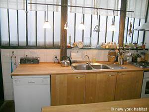 Parigi 1 Camera da letto appartamento - cucina (PA-3911) photo 2 di 4