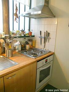 Parigi 1 Camera da letto appartamento - cucina (PA-3911) photo 3 di 4