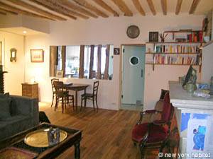 Paris 2 Zimmer ferienwohnung - wohnzimmer (PA-3914) photo 5 von 6