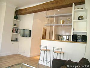 Paris 2 Zimmer ferienwohnung - wohnzimmer (PA-3923) photo 3 von 8