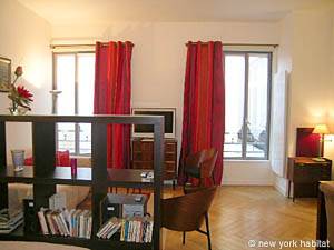 Paris Studiowohnung wohnungsvermietung - wohnzimmer (PA-3933) photo 4 von 10