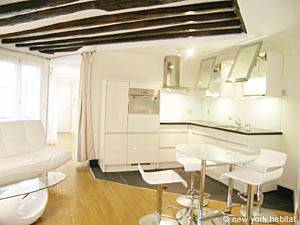 Paris 1 Bedroom apartment - living room (PA-3934) photo 9 of 11