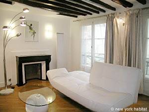 Paris 1 Bedroom apartment - living room (PA-3934) photo 4 of 11