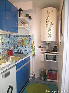 Paris Studio T1 appartement location vacances - cuisine (PA-3937) photo 1 sur 5