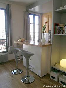 Paris Studio T1 appartement location vacances - s&eacute;jour (PA-3938) photo 3 sur 10