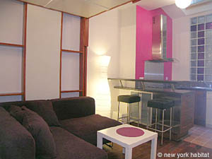 Paris Studiowohnung ferienwohnung - wohnzimmer (PA-3940) photo 1 von 6