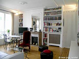 Parigi 1 Camera da letto appartamento casa vacanze - soggiorno (PA-3952) photo 3 di 7