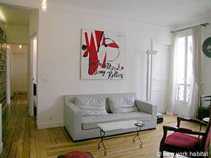 Parigi 1 Camera da letto appartamento casa vacanze - Appartamento riferimento PA-3952