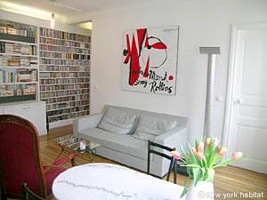 Parigi 1 Camera da letto appartamento casa vacanze - soggiorno (PA-3952) photo 1 di 7