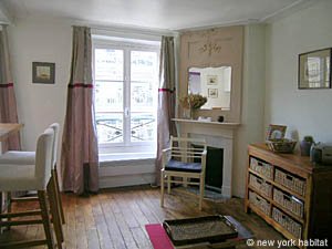 Paris Studio accommodation - living room (PA-3960) photo 1 of 9