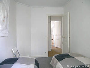 Paris T3 appartement location vacances - chambre 2 (PA-3972) photo 2 sur 4