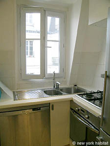 Paris T3 appartement location vacances - cuisine (PA-3972) photo 3 sur 6