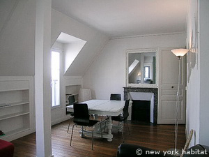 Paris T3 appartement location vacances - s&eacute;jour (PA-3972) photo 4 sur 6