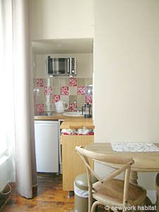Paris Studiowohnung wohnungsvermietung - k&uuml;che (PA-3983) photo 1 von 2