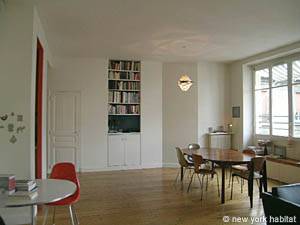 Parigi 2 Camere da letto appartamento casa vacanze - soggiorno (PA-3995) photo 5 di 9