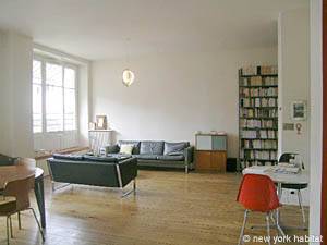 Parigi 2 Camere da letto appartamento casa vacanze - soggiorno (PA-3995) photo 4 di 9
