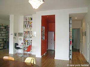 Parigi 2 Camere da letto appartamento casa vacanze - soggiorno (PA-3995) photo 6 di 9