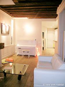 Par&iacute;s 1 Dormitorio alojamiento - sala (PA-3996) photo 2 de 7