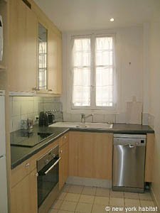 Par&iacute;s 1 Dormitorio alojamiento - cocina (PA-4002) photo 1 de 3